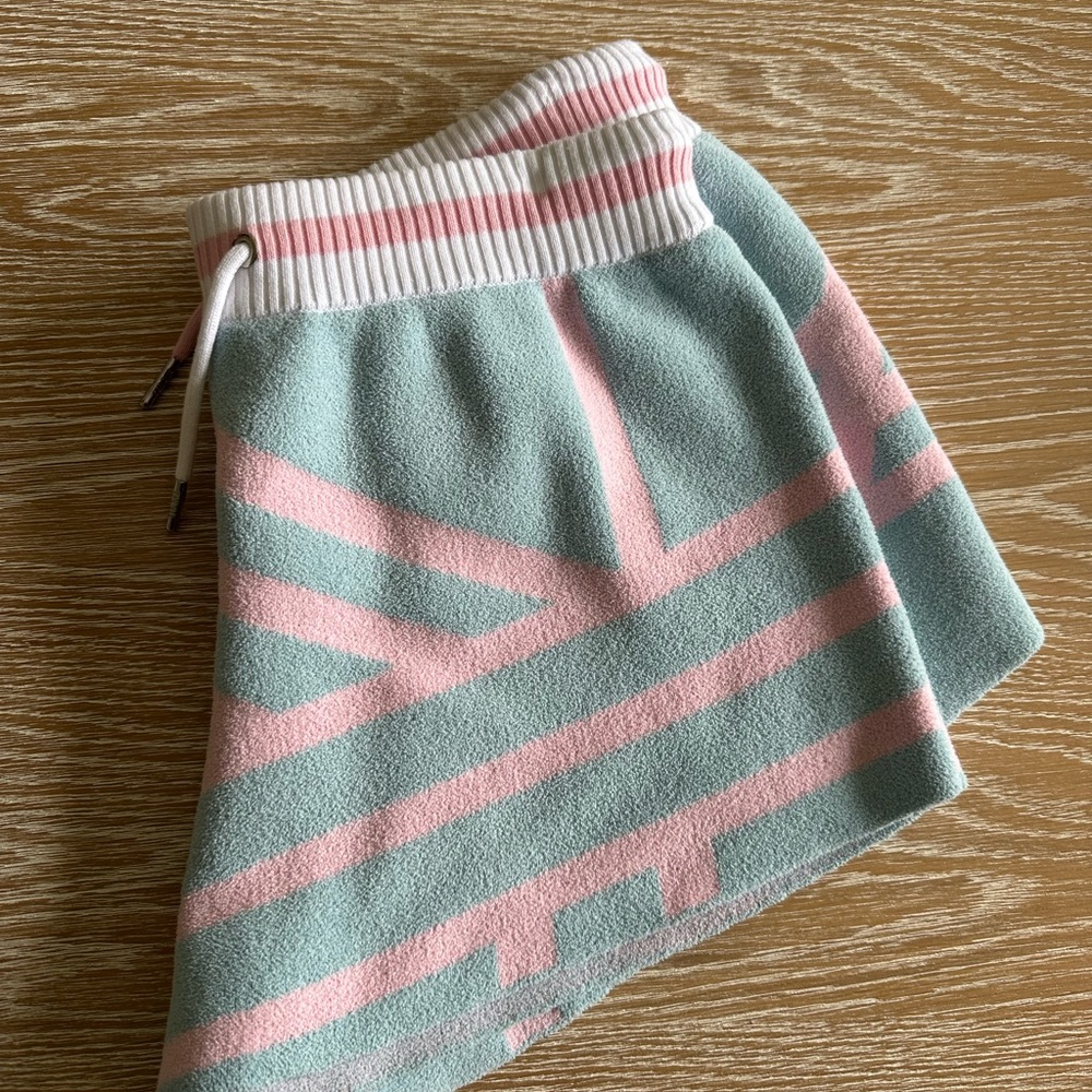 SER.O.YA Pastel Blue and Pink Striped Short-Sleeve Top - Picture 9 of 12